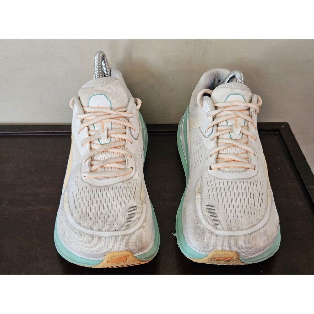 Altra Paradigm 6 EGO MAX Womens Sneaker Shoes Size 9.5 White Green Running Gym - Picture 3 of 7